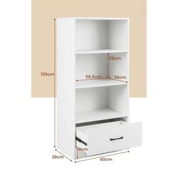 Etajera Costway JV10665WH (White) Thumb