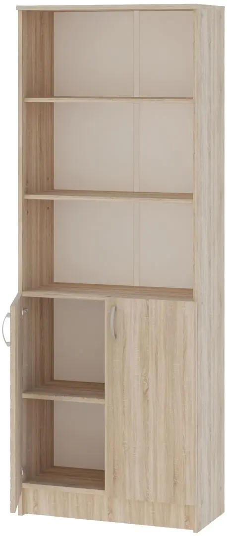 Стеллаж Haaus Flint 2Д2П (Sonoma Oak)