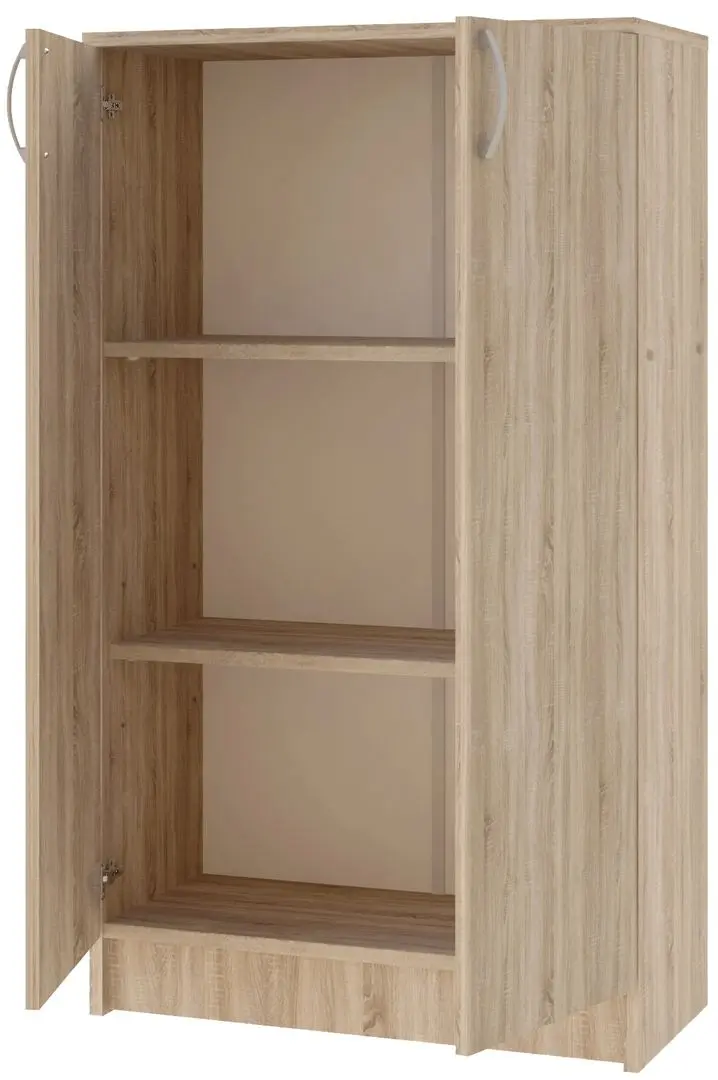 Dulap Haaus Flint 2U 70x32x122 (Sonoma Oak)