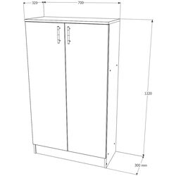 Dulap Haaus Flint (White) Thumb