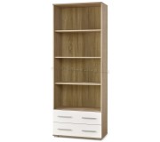 Etajera Halmar Lima Reg3 (Sonoma Oak/White)