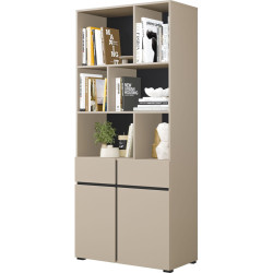Комбинированный шкаф Helvetia Cross 24CWMY87 (Congo/Black) Thumb
