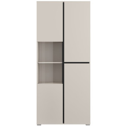 Dulap combinat Helvetia Cross 24KWMY12 (Cashmere/Black) Thumb