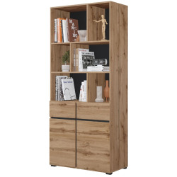 Dulap combinat Helvetia Cross 24N6MY87 (Wotan Oak/Black) Thumb