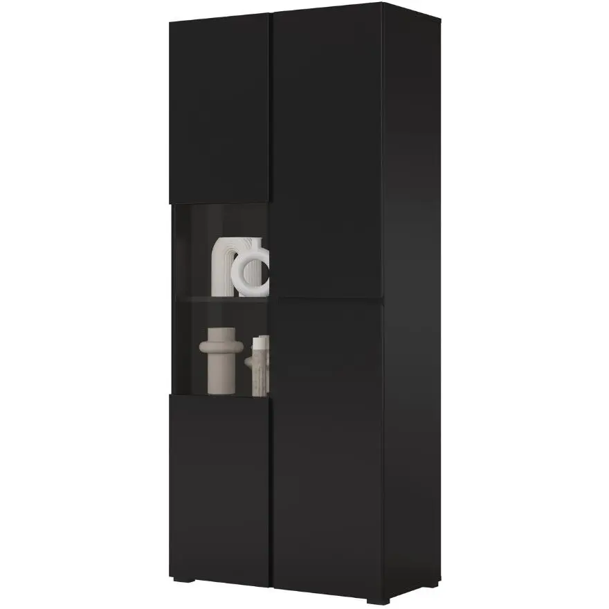 Dulap combinat Helvetia Cross 24W3MY12 (Black Onyx) - 2