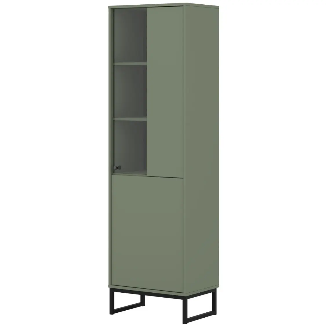 Dulap combinat Helvetia Loft 24G2OZ05 (Faded Green) - 6