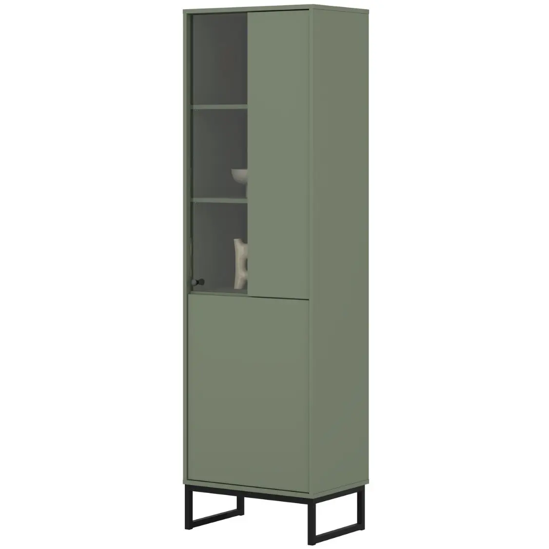 Dulap combinat Helvetia Loft 24G2OZ05 (Faded Green) - 8