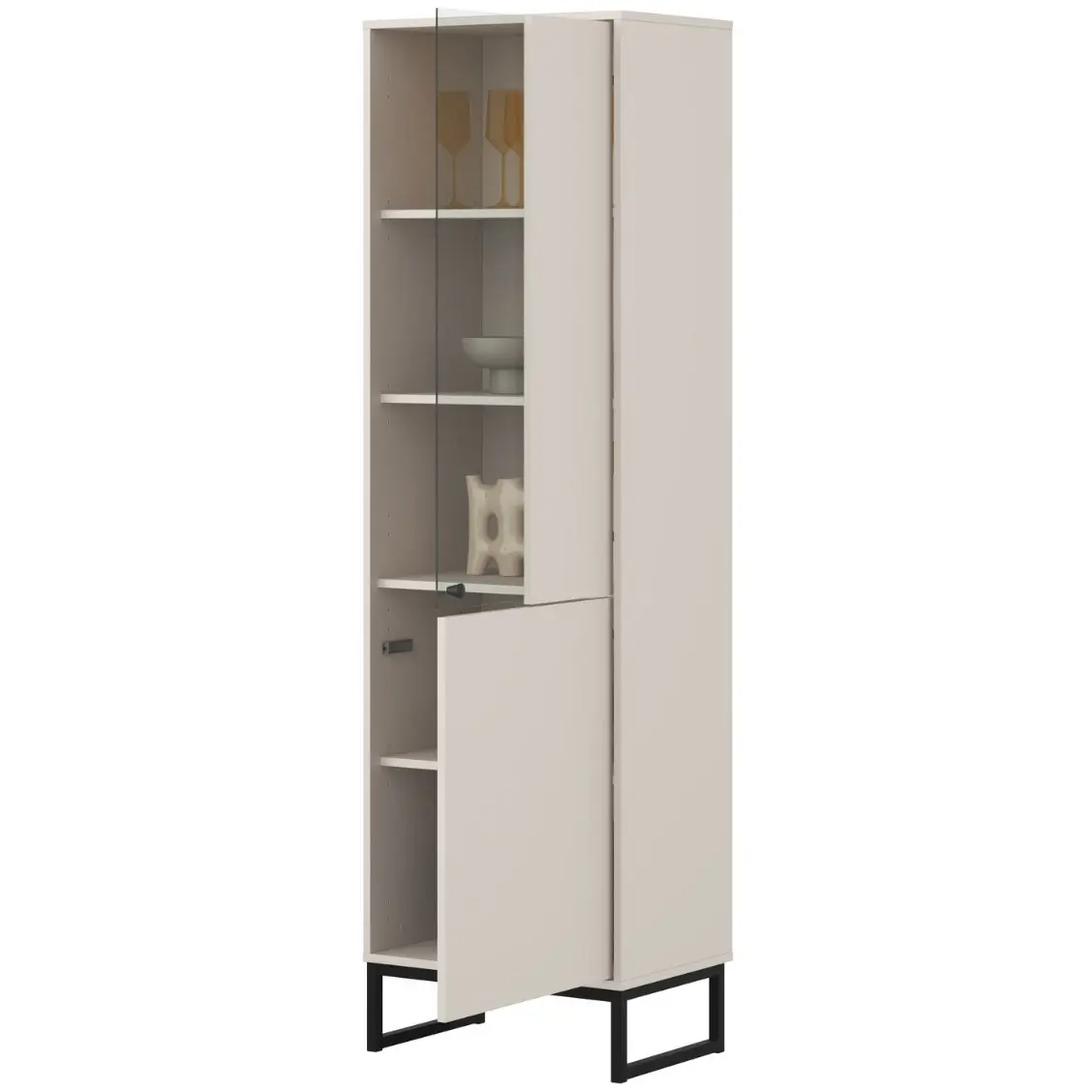 Dulap combinat Helvetia Loft 24KSOZ05 (Cashmere) - 4