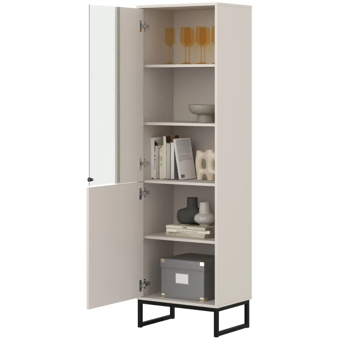 Dulap combinat Helvetia Loft 24KSOZ05 (Cashmere) - 8