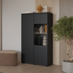 Dulap combinat Helvetia Modo 24W3OJ44 (Black)