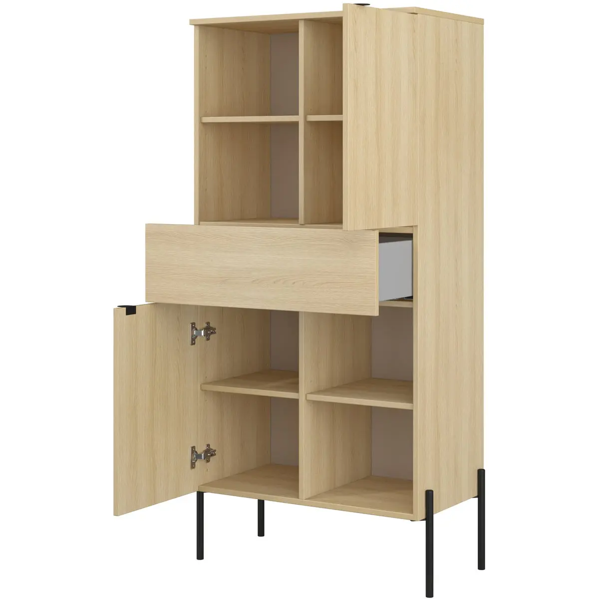 Dulap combinat Helvetia ORE 24LGOG42 (Lindberg Oak) - 4