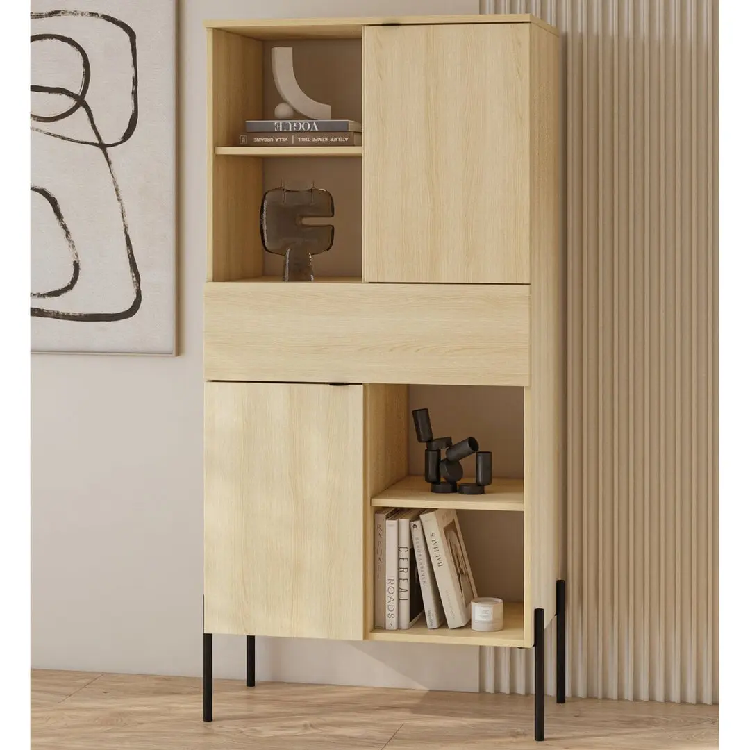 Dulap combinat Helvetia ORE 24LGOG42 (Lindberg Oak)