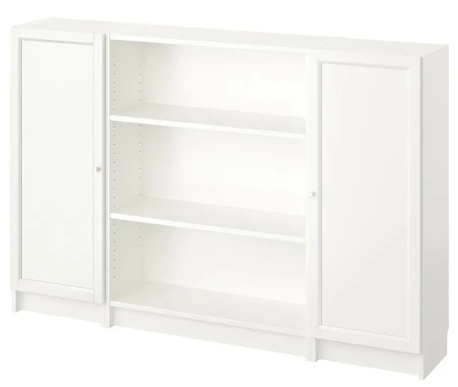 Biblioteca Ikea Billy/Oxberg 160x106 (Alb)