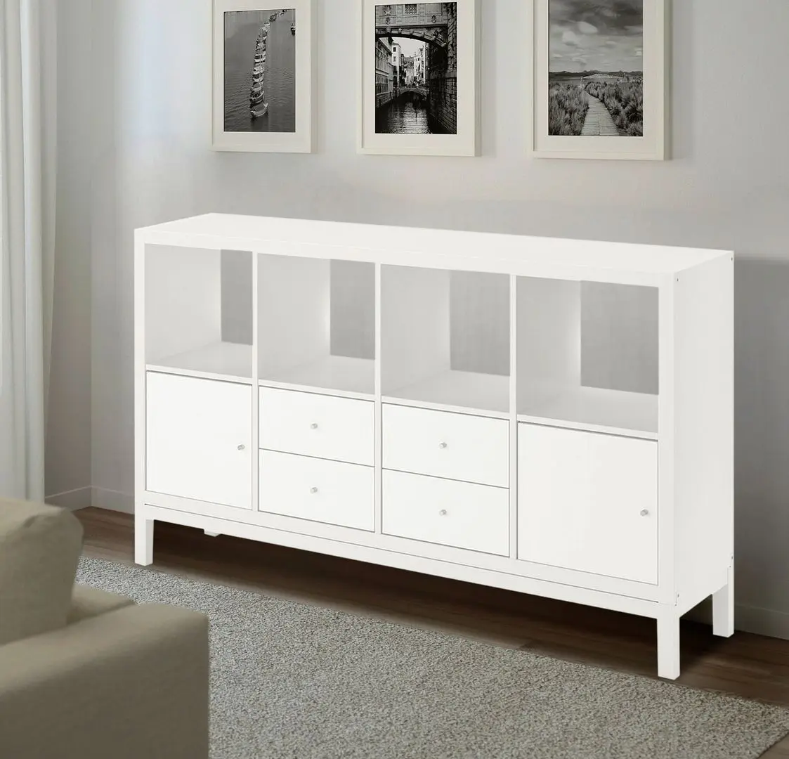 Etajera Ikea Kallax 147x94 (Alb)