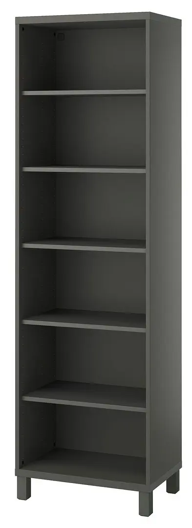 Стеллаж Ikea Besta 60x40x202 (Темно-серый)