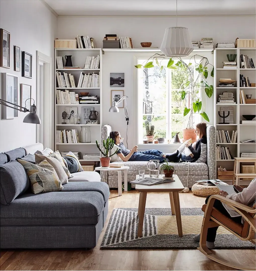 Etajera Ikea Billy 80x28x237 (Alb)