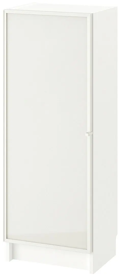 Шкафчик Ikea Billy/Hogbo со стеклянной дверцей 80x30x106 (Белый)