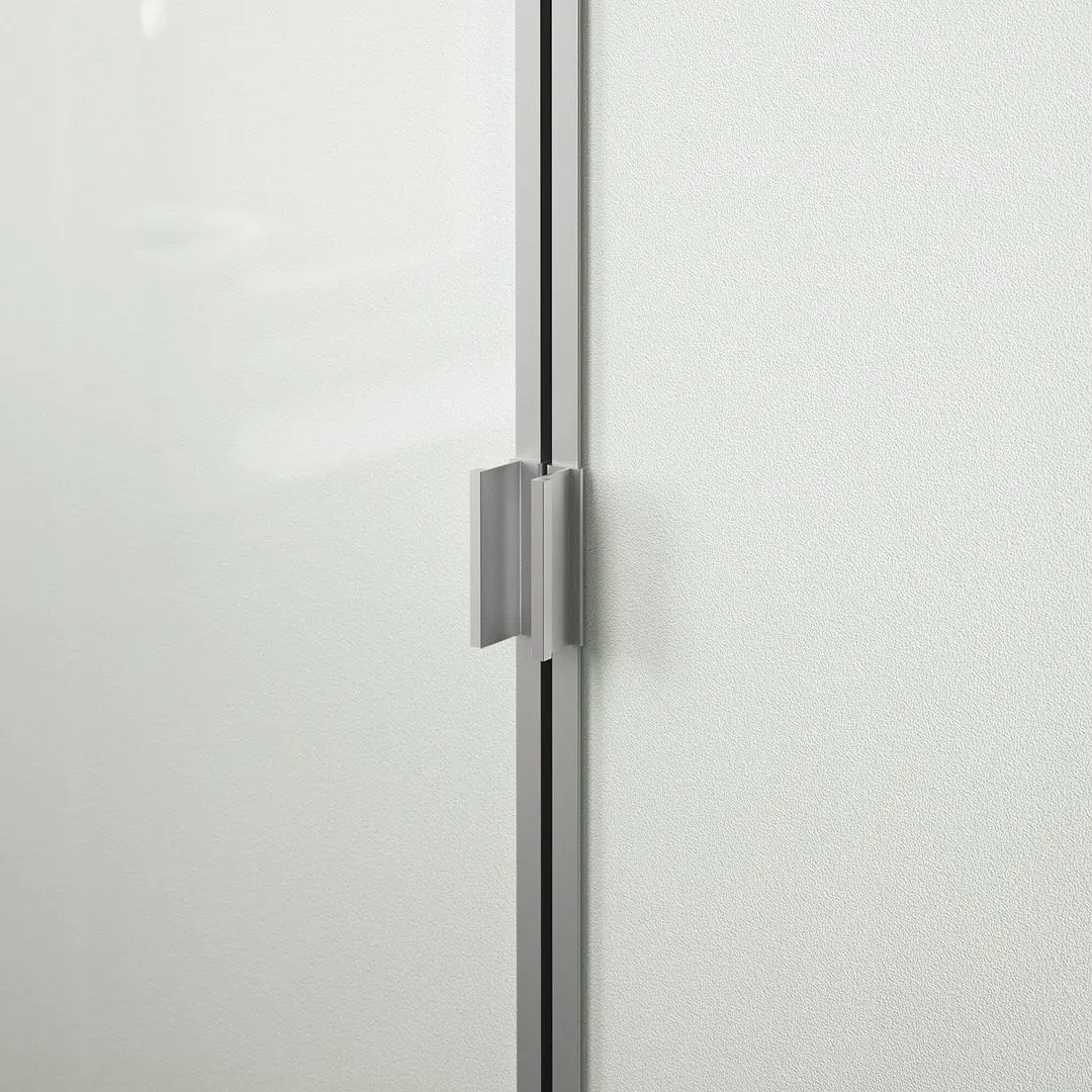 Dulap Ikea Billy/Morliden usi de sticla 80x30x106 (Maro Furnir Frasin) - 2