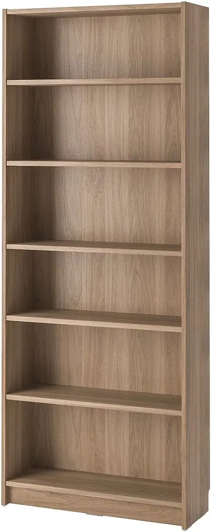 Bibliotecă Ikea Billy/Oxberg 2 usi panou-sticla/2 usi sticla 160x30x202 (Aspect Stejar)
