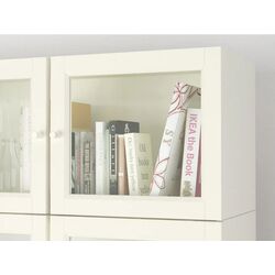 Biblioteca Ikea Billy/Oxberg 80x30x237 (Alb) Thumb