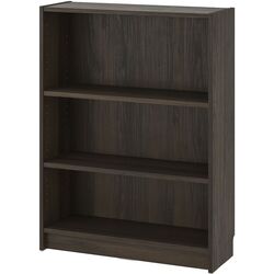 Bibliotecă Ikea Billy/Oxberg usi/rafturi deschise 240x30x106 (Maro inchis Aspect Stejar) Thumb