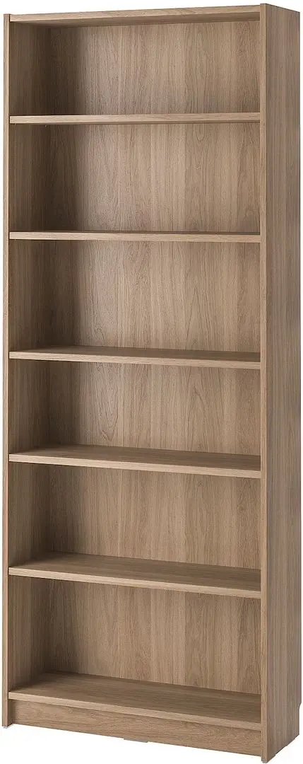 Bibliotecă Ikea Billy/Oxberg usi panou-sticla/usi sticla/unitate suplimentara 120x30x237 (Aspect Stejar)