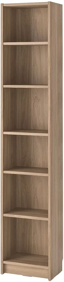 Bibliotecă Ikea Billy/Oxberg usi panou-sticla/usi sticla/unitate suplimentara 120x30x237 (Aspect Stejar)