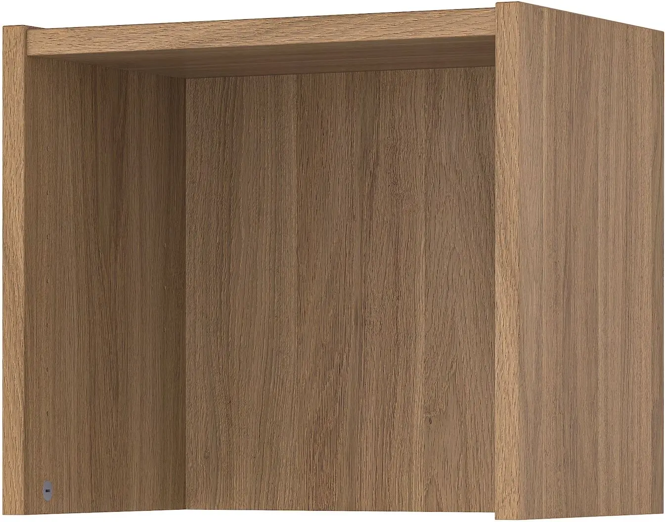 Bibliotecă Ikea Billy/Oxberg usi panou-sticla/usi sticla/unitate suplimentara 120x30x237 (Aspect Stejar)