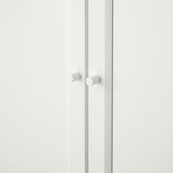 Biblioteca Ikea Billy/Oxberg panou/usa sticla 160x30x202 (Alb) Thumb