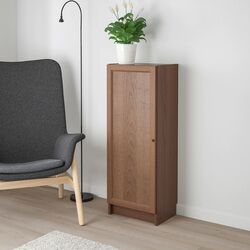 Dulap Ikea Billy/Oxberg 40x30x106 (Furnir Frasin/Alb) Thumb