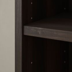 Bibliotecă Ikea Billy/Oxberg extensie inalta/usi 160x30x237 (Maro inchis Aspect Stejar) Thumb