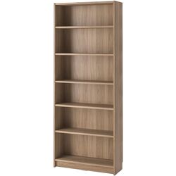 Bibliotecă Ikea Billy/Oxberg usi sticla 120x30x202 (Aspect Stejar) Thumb