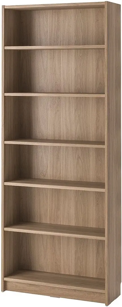 Bibliotecă Ikea Billy/Oxberg usi sticla 120x30x202 (Aspect Stejar)