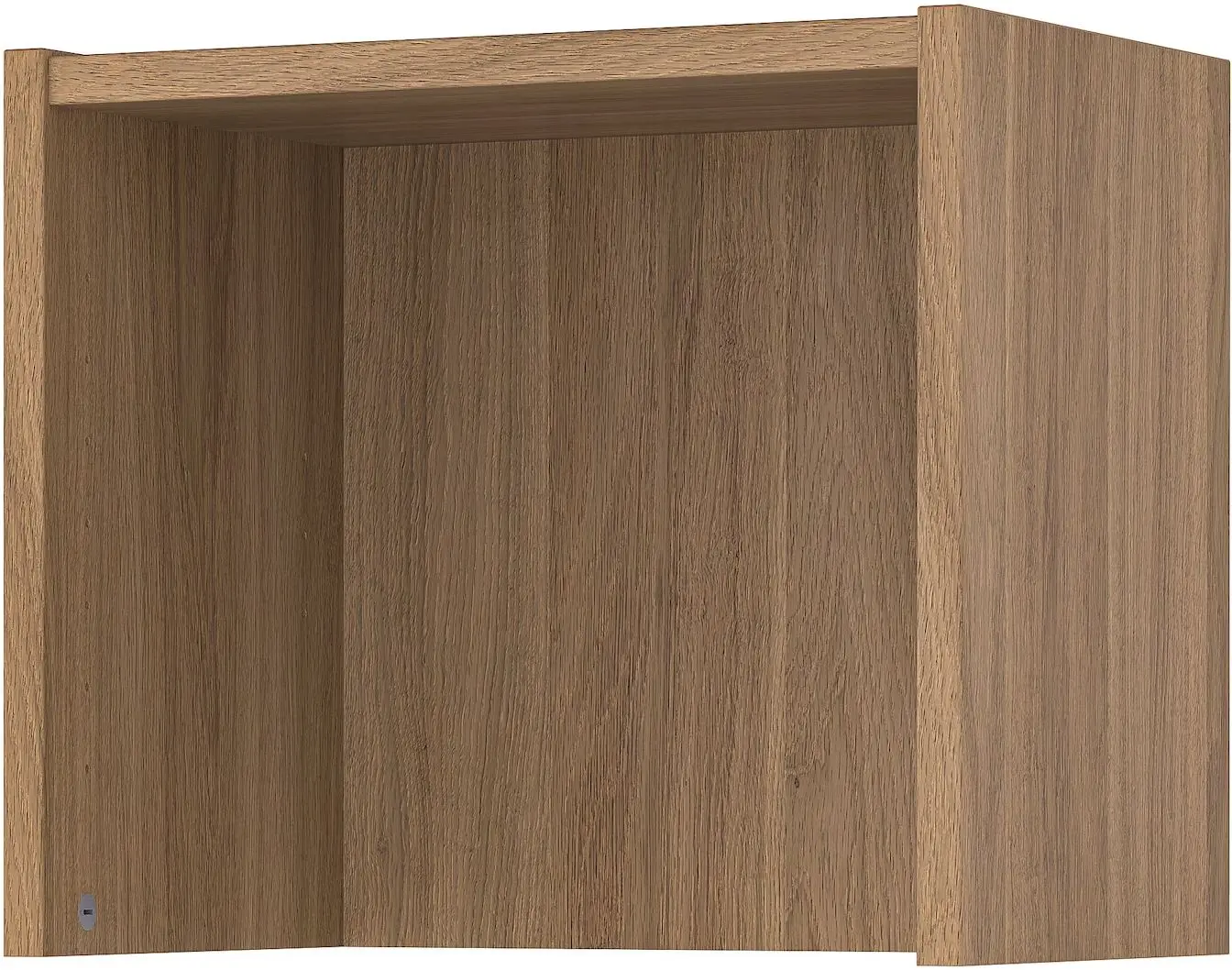 Bibliotecă Ikea Billy/Oxberg usi sticla/unitate suplimentara 200x30x237 (Aspect Stejar)