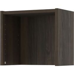 Bibliotecă Ikea Billy/Oxberg usi sticla/unitate suplimentara 200x30x237 (Maro inchis Aspect Stejar) Thumb