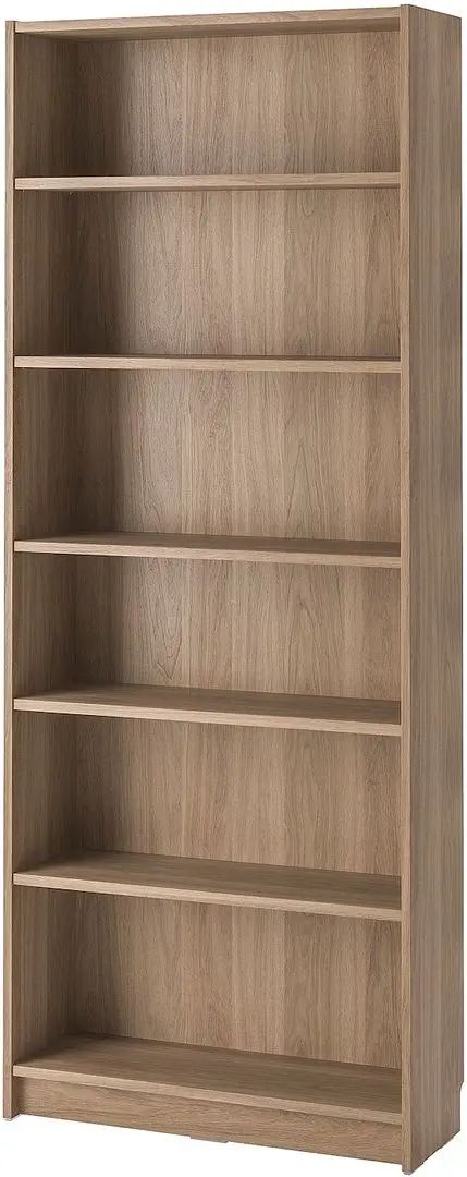Bibliotecă Ikea Billy/Oxberg usi sticla/unitate suplimentara 80x30x237 (Aspect Stejar)