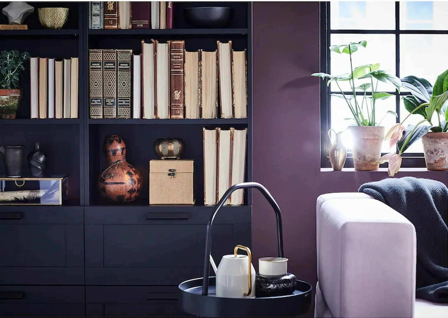 Biblioteca Ikea Brimnes 60x190 (Negru)