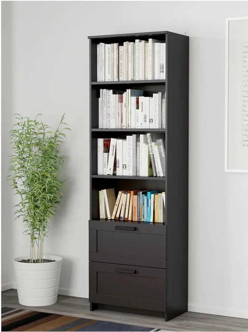 Biblioteca Ikea Brimnes 60x190 (Negru)