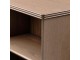 Книжный шкаф Ikea Lanesund 121x37x152 (Серо-коричневый)