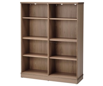 Книжный шкаф Ikea Lanesund 121x37x152 (Серо-коричневый)