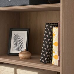 Biblioteca Ikea Lanesund 121x37x152 (Gri-Maro) Thumb