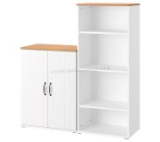 Biblioteca Ikea Skruvby 130x140 (Alb)