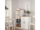 Книжный шкаф Ikea Skruvby 130x140 (Белый)