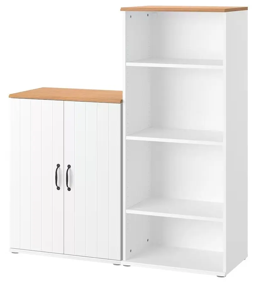 Biblioteca Ikea Skruvby 130x140 (Alb)