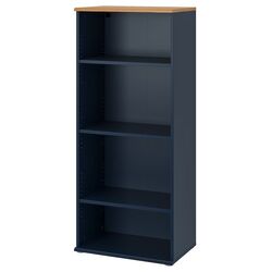 Etajera Ikea Skruvby 60x140 (Negru-Albastru)