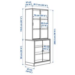 Biblioteca Ikea Tonstad 82x201 (Furnir Stejar) Thumb