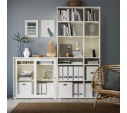 Etajera Ikea Vihals 190x37x200 (Alb)