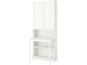 Biblioteca cu birou Ikea Billy/Oxberg 80x202 (Alb)