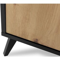 Etajera Mirjan24 Oksawi/Ovessi 1SZ (Artisan Oak/Black) Thumb