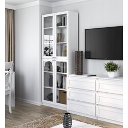 Книжный шкаф TopEshop Pafos 4D (White)